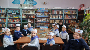 Библиотечный урок "Книжкина больница"