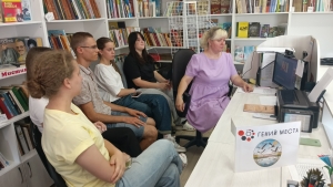 В центральной библиотека с.Дивное прошёл мастер-класс по видеомонтажу в рамках проекта &laquo;Гений места&raquo;